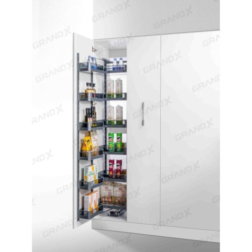 Tủ đồ khô nhôm vách kính 450 cao cấp Grandx XPR.450G1