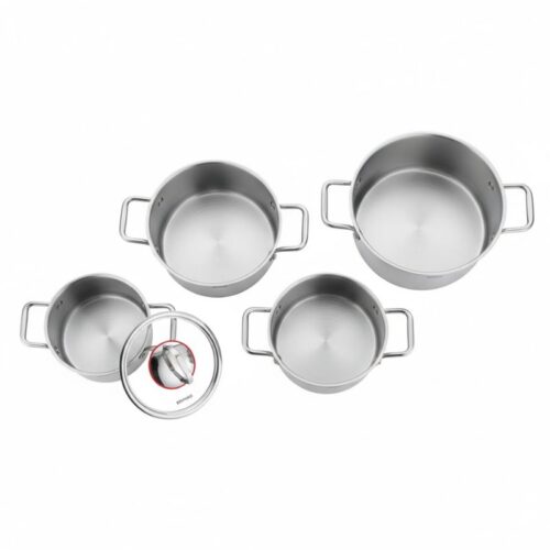 Bộ nồi Grandx GX603 NOVA 4 long bo noi grandx gx603 nova