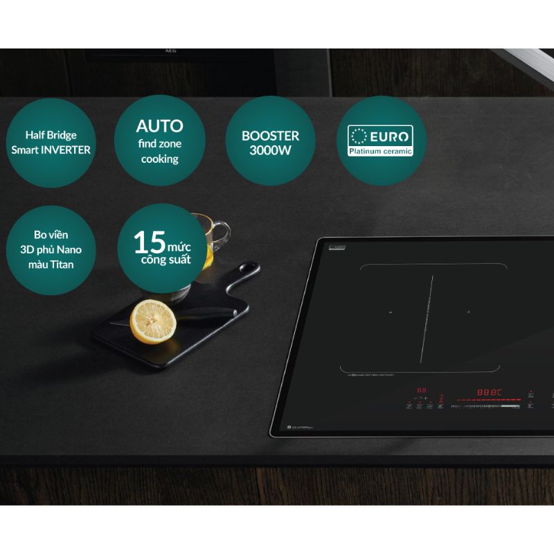 Tính năng Bếp từ GrandX GX IH785TITAN Tính năng Bếp từ GrandX GX IH785TITAN