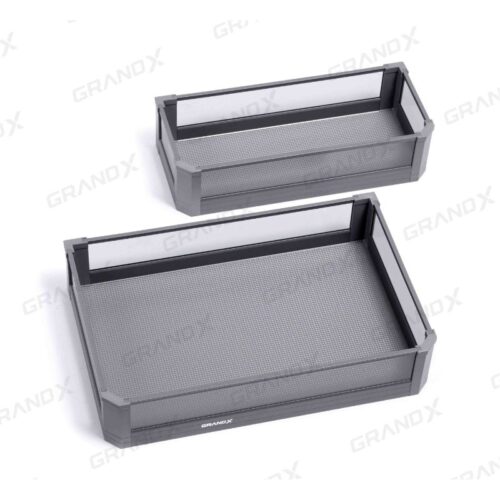 Tủ đồ khô nhôm vách kính 450 cao cấp Grandx XPR.450G1